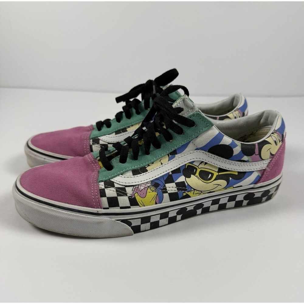Vans x Disney Old Skool 80s Mickey Mouse Collab Sneakers Men’s 11 / Women’s 12.5